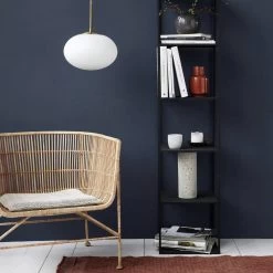 House Doctor Opal Hanglamp Messing Met Wit Glazen Kap -Klassieke Verlichtingswinkel house doctor opal hanglamp messing met wit glazen 2