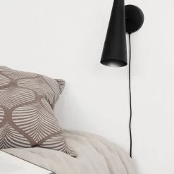 House Doctor Precise Wandlamp - Mat Zwart -Klassieke Verlichtingswinkel house doctor precise wandlamp mat zwart 3