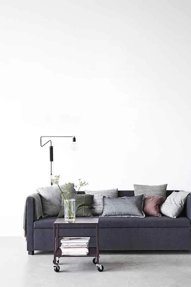 House Doctor Swing Wandlamp Zwart Metaal Messing 4 House Doctor Swing Wandlamp Zwart Metaal Messing - Afbeelding 2