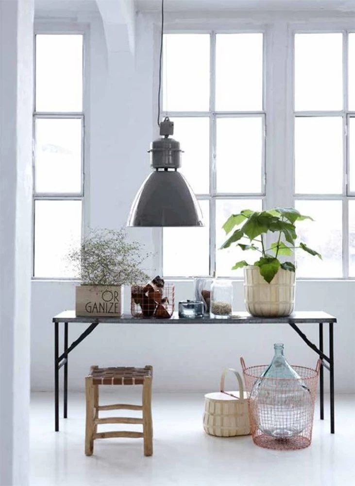 House Doctor Volumen Fabriekslamp Zwart 4 House Doctor Volumen Fabriekslamp Zwart - Afbeelding 2