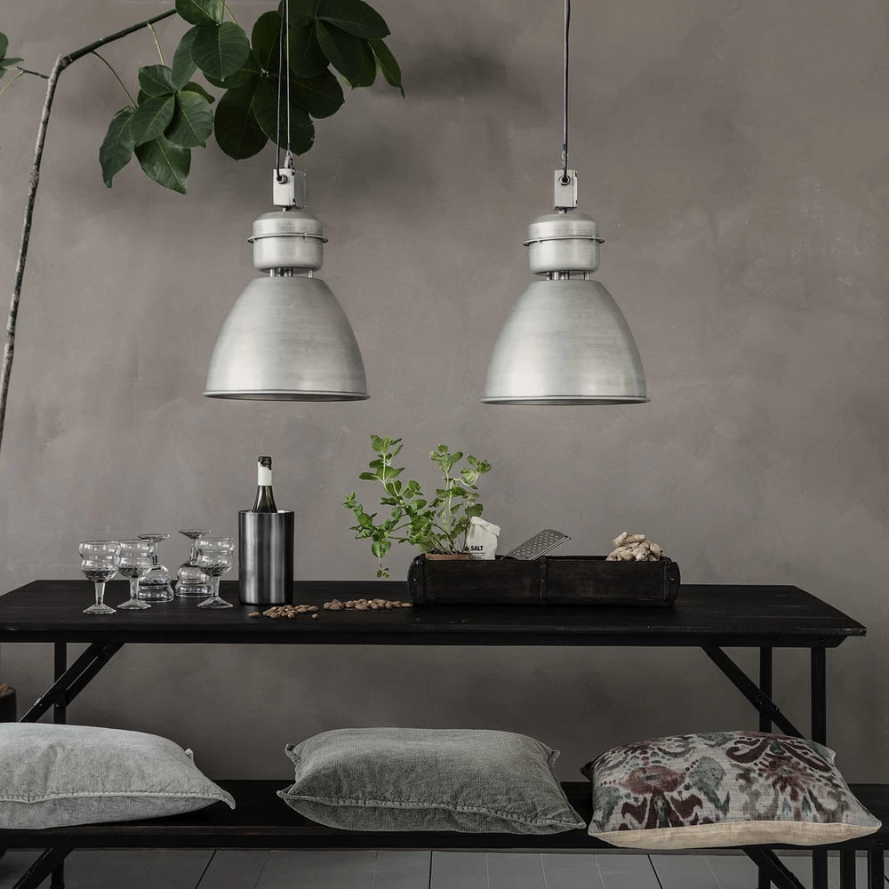 House Doctor Volumen Hanglamp Gunmetal Ø35cm 4 House Doctor Volumen Hanglamp Gunmetal Ø35cm - Afbeelding 2