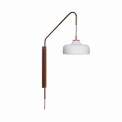 Hubsch Current Wandlamp Rood/bruin - 961617
