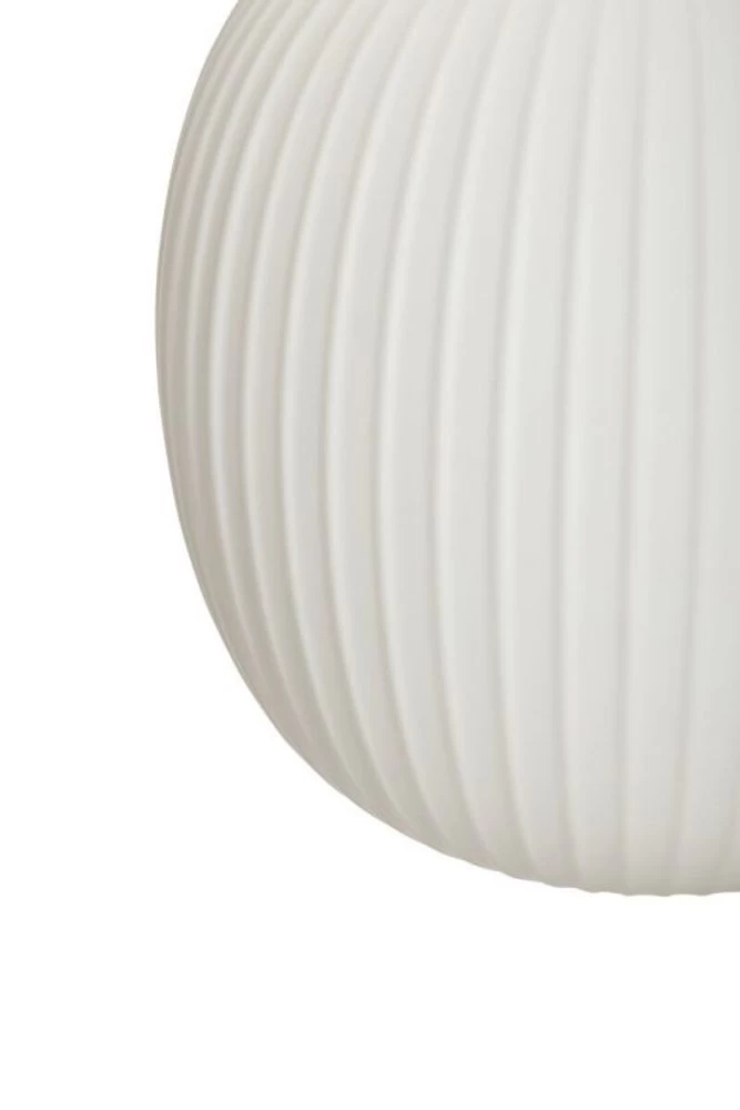 Hubsch Hanglamp Glas - Wit/messing ø42cm 7 Hubsch Hanglamp Glas - Wit/messing ø42cm - Afbeelding 5