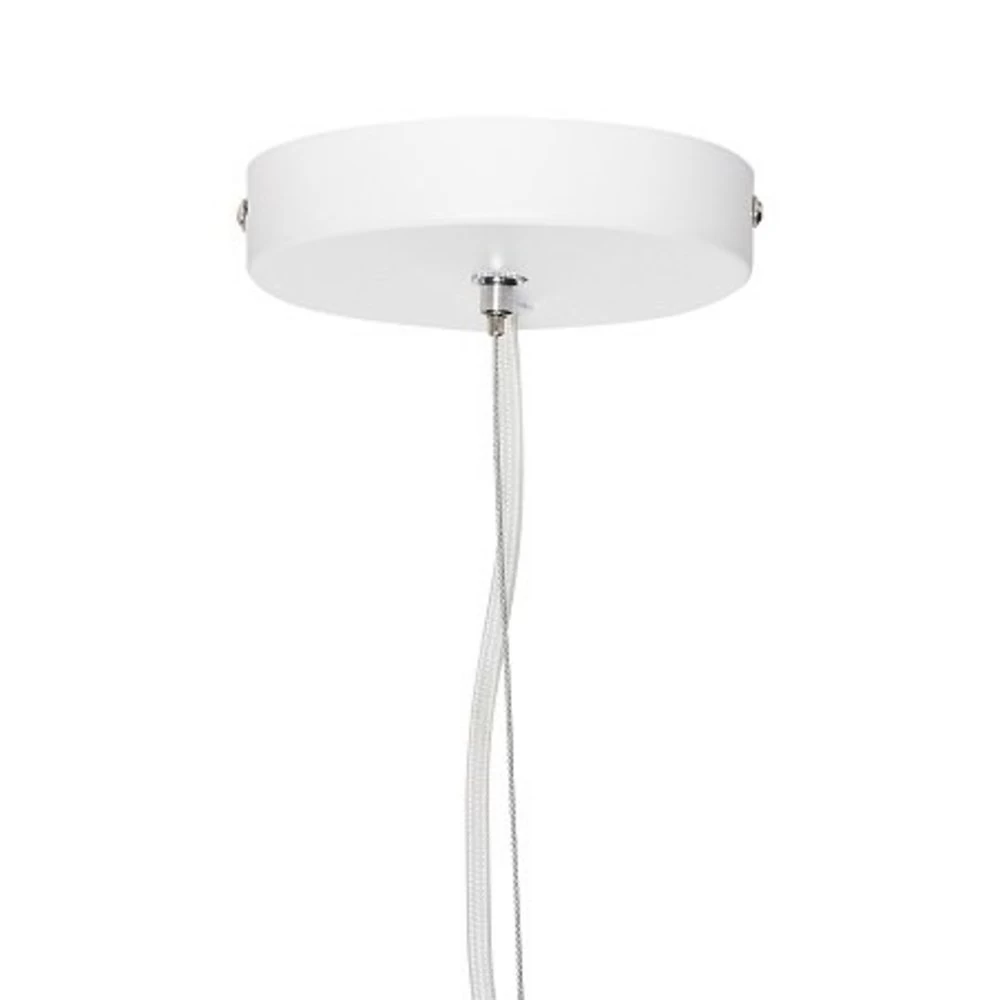 Hubsch Hanglamp Wit Metaal 4 Hubsch Hanglamp Wit Metaal - Afbeelding 2