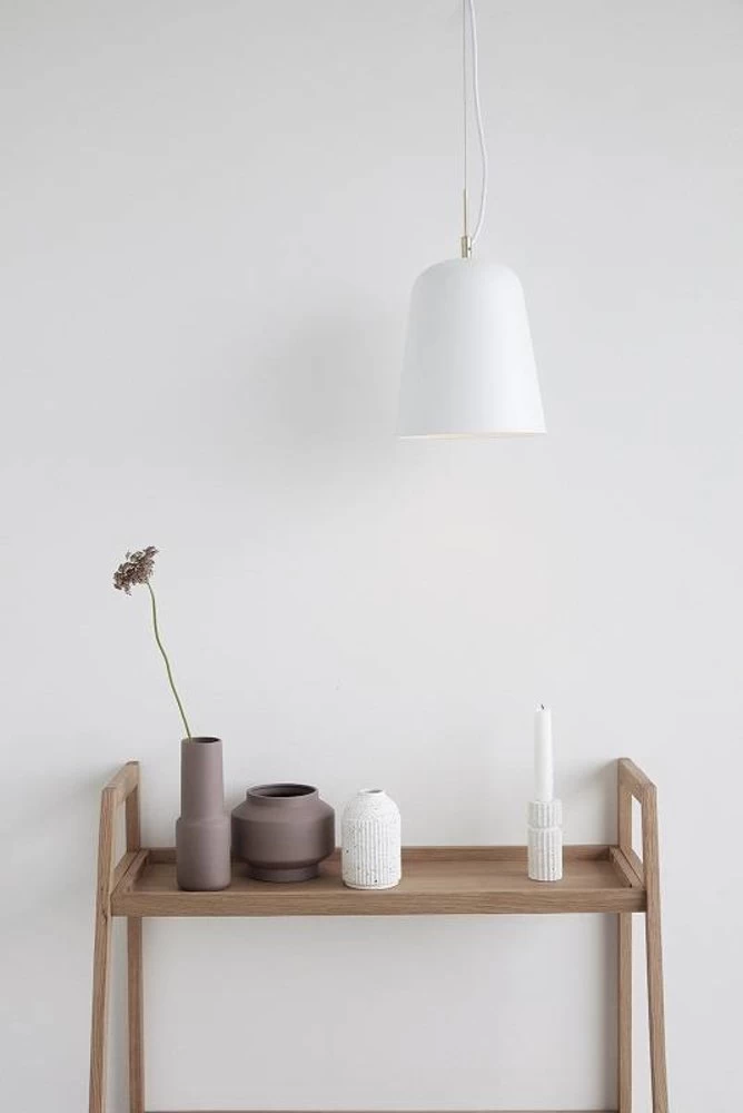 Hubsch Hanglamp Wit Metaal 5 Hubsch Hanglamp Wit Metaal - Afbeelding 3