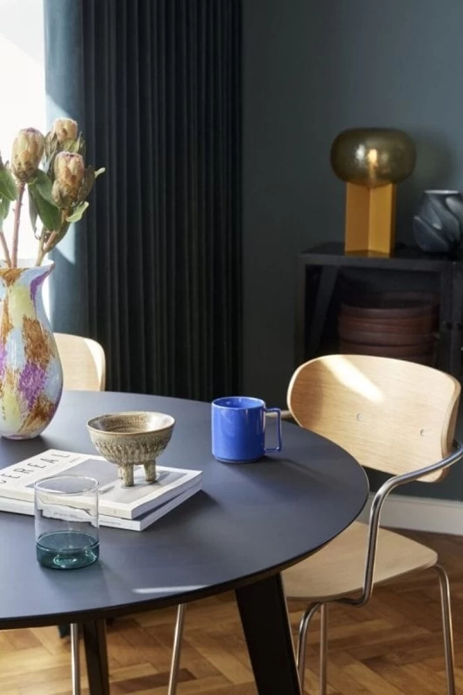 Hubsch Tafellamp Glas - Amber 5 Hubsch Tafellamp Glas - Amber - Afbeelding 3