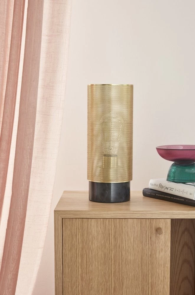 Hubsch Tafellamp - Messing/zwart 4 Hubsch Tafellamp - Messing/zwart - Afbeelding 2