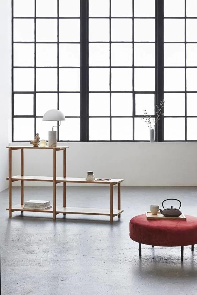 Hubsch Tafellamp Wit Marmer 4 Hubsch Tafellamp Wit Marmer - Afbeelding 2