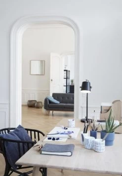 Hubsch Tafellamp Zwart Metaal 18x26xh58cm -Klassieke Verlichtingswinkel hubsch tafellamp zwart metaal 18x26xh58cm 1