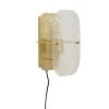 Hubsch Wandlamp Metaal/glas - Goud 1 Hubsch Wandlamp Metaal/glas - Goud -Klassieke Verlichtingswinkel hubsch wandlamp metaal glas goud