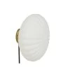 Hubsch Wandlamp Metaal/glas - Messing/opal -Klassieke Verlichtingswinkel hubsch wandlamp metaal glas messing opal