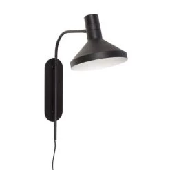 Hubsch Wandlamp Metaal - Zwart -Klassieke Verlichtingswinkel hubsch wandlamp metaal zwart 1