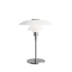 Louis Poulsen PH 4½-3½ Glas Tafellamp Chroom - 5744161501