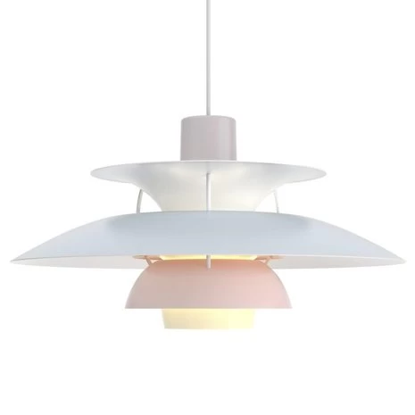 Louis Poulsen PH 5 Hanglamp Oyster Blue Rose - 5741113073 4 Louis Poulsen PH 5 Hanglamp Oyster Blue Rose - 5741113073 - Afbeelding 2