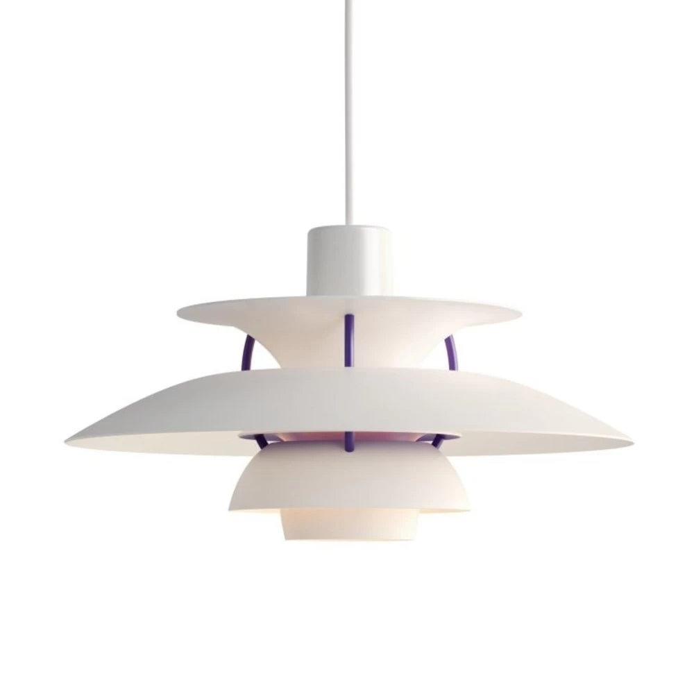 Louis Poulsen PH 5 Mini Hanglamp Classic White - 5741095146 3 Louis Poulsen PH 5 Mini Hanglamp Classic White - 5741095146