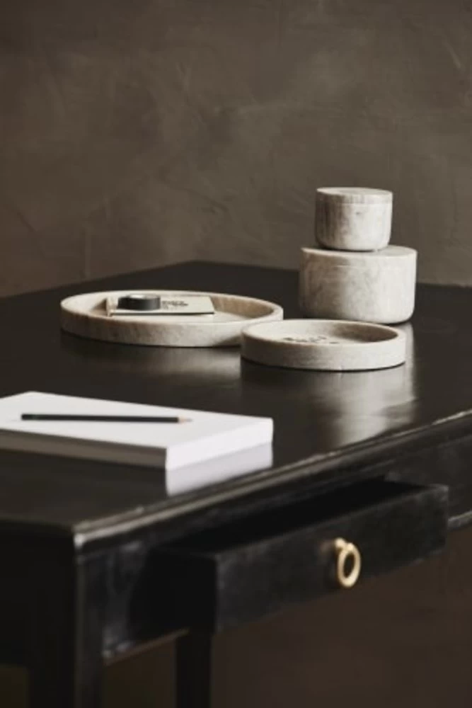 Nordal Grina Pot Small - Bruin Marmer 7 Nordal Grina Pot Small - Bruin Marmer - Afbeelding 5