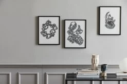 Nordal Hand Illustration - Zwart/wit 5 Nordal Hand Illustration - Zwart/wit -Klassieke Verlichtingswinkel nordal hand illustration zwart wit 1