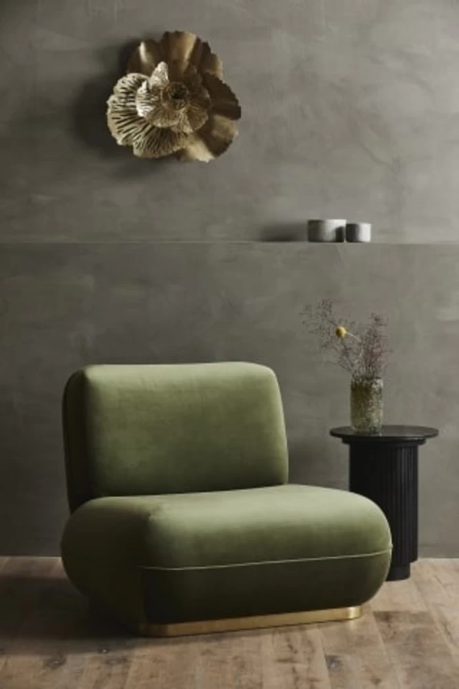 Nordal Hoy Wanddecoratie - Gouden Bloem 4 Nordal Hoy Wanddecoratie - Gouden Bloem - Afbeelding 2