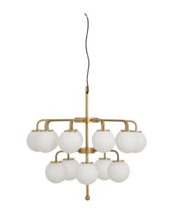 Nordal Palma Kroonluchter Wit/goud - 19401