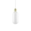 Normann Copenhagen AMP Large Hanglamp Wit Messing 2 Normann Copenhagen AMP Large Hanglamp Wit Messing -Klassieke Verlichtingswinkel normann copenhagen amp large hanglamp wit messing