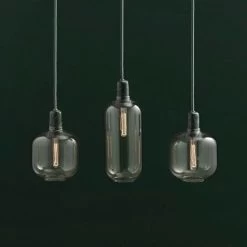 Normann Copenhagen AMP Small Hanglamp Goud Groen -Klassieke Verlichtingswinkel normann copenhagen amp small hanglamp goud groen 5