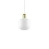 Normann Copenhagen AMP Small Hanglamp Wit Messing -Klassieke Verlichtingswinkel normann copenhagen amp small hanglamp wit messing
