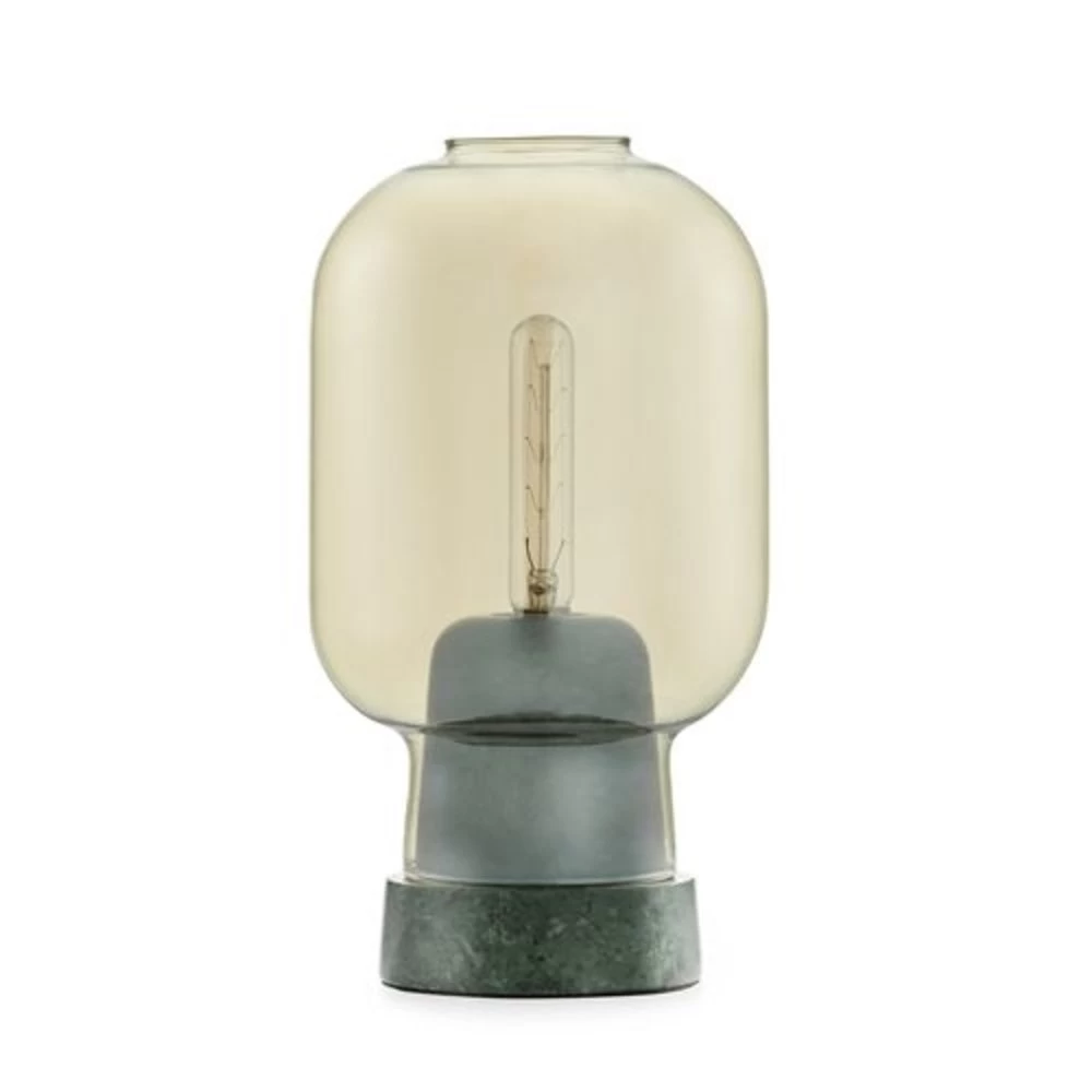 Normann Copenhagen AMP Tafellamp Goud Groen 3 Normann Copenhagen AMP Tafellamp Goud Groen