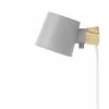 Normann Copenhagen Rise Wandlamp Grijs -Klassieke Verlichtingswinkel normann copenhagen rise wandlamp grijs