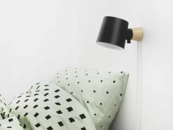 Normann Copenhagen Rise Wandlamp Zwart -Klassieke Verlichtingswinkel normann copenhagen rise wandlamp zwart 3