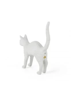 Seletti Jobby The Cat Lamp - Wit -Klassieke Verlichtingswinkel seletti jobby the cat lamp wit 8