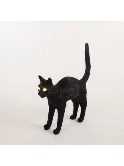 Seletti Jobby The Cat Lamp - Zwart -Klassieke Verlichtingswinkel seletti jobby the cat lamp zwart 4