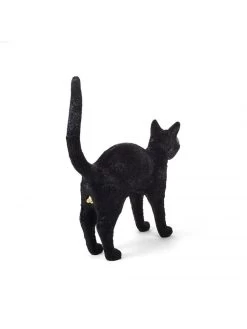 Seletti Jobby The Cat Lamp - Zwart -Klassieke Verlichtingswinkel seletti jobby the cat lamp zwart 8