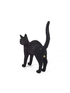 Seletti Jobby The Cat Lamp - Zwart -Klassieke Verlichtingswinkel seletti jobby the cat lamp zwart 9
