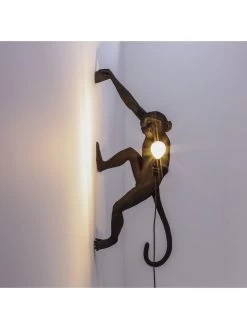 Seletti Monkey Lamp Hanging Right - Zwart -Klassieke Verlichtingswinkel seletti monkey lamp hanging right zwart 5