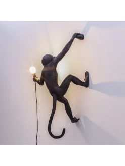 Seletti Monkey Lamp Hanging Right - Zwart -Klassieke Verlichtingswinkel seletti monkey lamp hanging right zwart 7