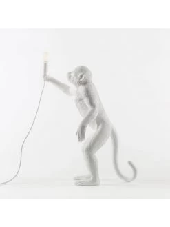 Seletti Monkey Lamp Standing - Wit -Klassieke Verlichtingswinkel seletti monkey lamp standing wit 3