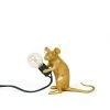 Seletti Mouse Lamp Mac - Goud 1 Seletti Mouse Lamp Mac - Goud -Klassieke Verlichtingswinkel seletti mouse lamp mac goud