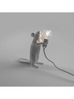 Seletti Mouse Lamp Standing - Wit -Klassieke Verlichtingswinkel seletti mouse lamp standing wit 2