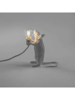 Seletti Mouse Lamp Standing - Wit -Klassieke Verlichtingswinkel seletti mouse lamp standing wit 5